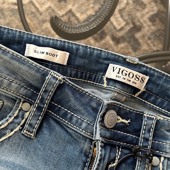 NWT Vigoss Heritage Fit Slim Boot Cut Jeans - Picture 6 of 6
